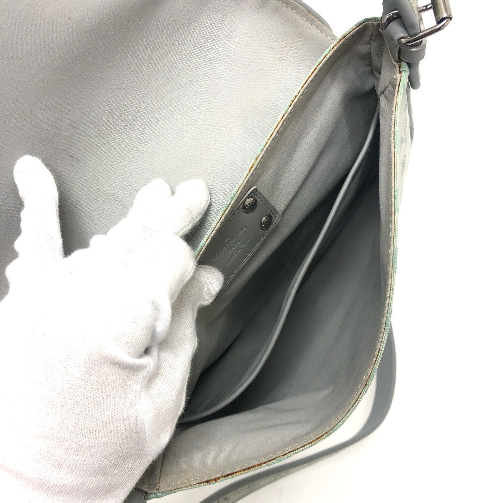 LOUIS VUITTON M92279 モノグラムミニ ミュゼット コントドゥフェ 斜め掛け フラップ ポシェット カバン 肩掛け ショルダーバッグ モノグラムミニキャンバス レディース ブルー