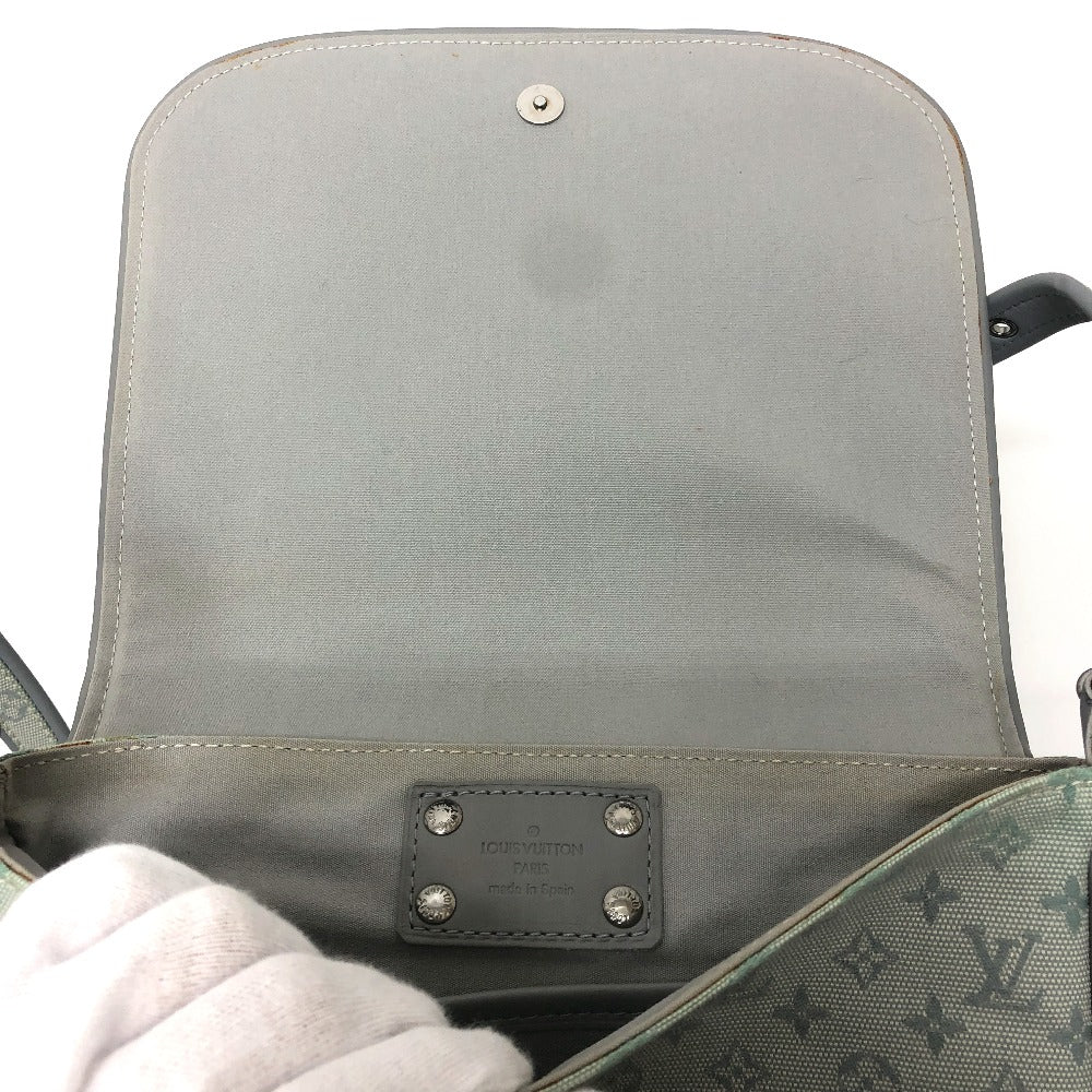 LOUIS VUITTON M92279 モノグラムミニ ミュゼット コントドゥフェ 斜め掛け フラップ ポシェット カバン 肩掛け ショルダーバッグ モノグラムミニキャンバス レディース ブルー