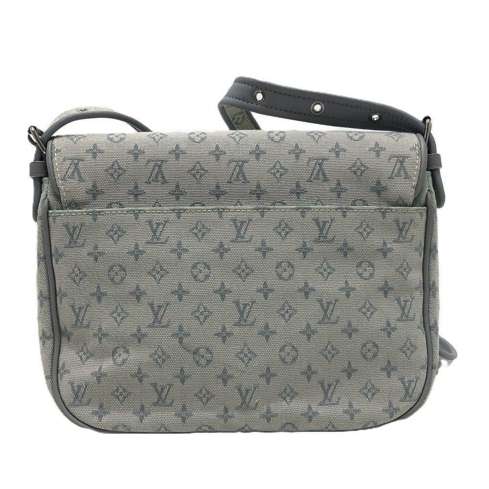 LOUIS VUITTON M92279 モノグラムミニ ミュゼット コントドゥフェ 斜め掛け フラップ ポシェット カバン 肩掛け ショルダーバッグ モノグラムミニキャンバス レディース ブルー