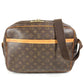LOUIS VUITTON M45252 Monogram Reporter GM Bag, Crossbody Pochette Shoulder Bag, Monogram Canvas, Unisex, Brown