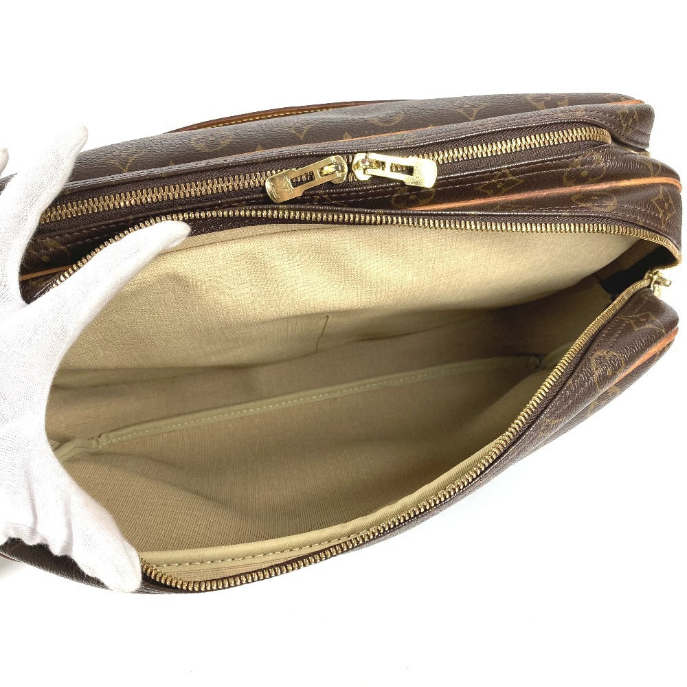 LOUIS VUITTON M45252 Monogram Reporter GM Bag, Crossbody Pochette Shoulder Bag, Monogram Canvas, Unisex, Brown