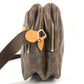 LOUIS VUITTON M45252 Monogram Reporter GM Bag, Crossbody Pochette Shoulder Bag, Monogram Canvas, Unisex, Brown