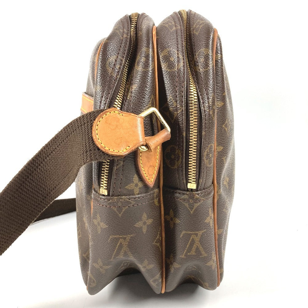 LOUIS VUITTON M45252 Monogram Reporter GM Bag, Crossbody Pochette Shoulder Bag, Monogram Canvas, Unisex, Brown