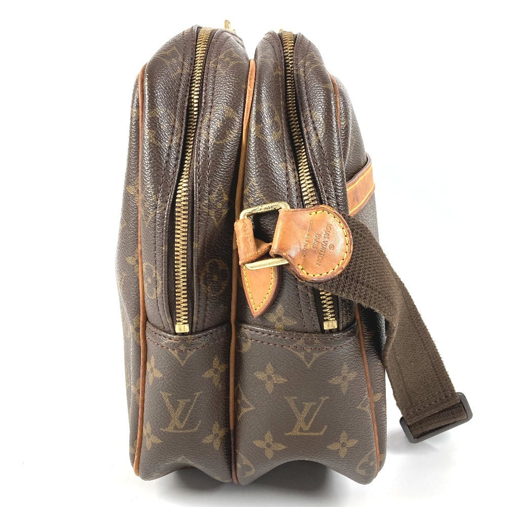 LOUIS VUITTON M45252 Monogram Reporter GM Bag, Crossbody Pochette Shoulder Bag, Monogram Canvas, Unisex, Brown