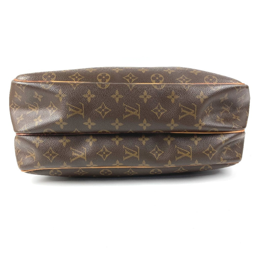 LOUIS VUITTON M45252 Monogram Reporter GM Bag, Crossbody Pochette Shoulder Bag, Monogram Canvas, Unisex, Brown