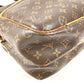 LOUIS VUITTON M45252 Monogram Reporter GM Bag, Crossbody Pochette Shoulder Bag, Monogram Canvas, Unisex, Brown