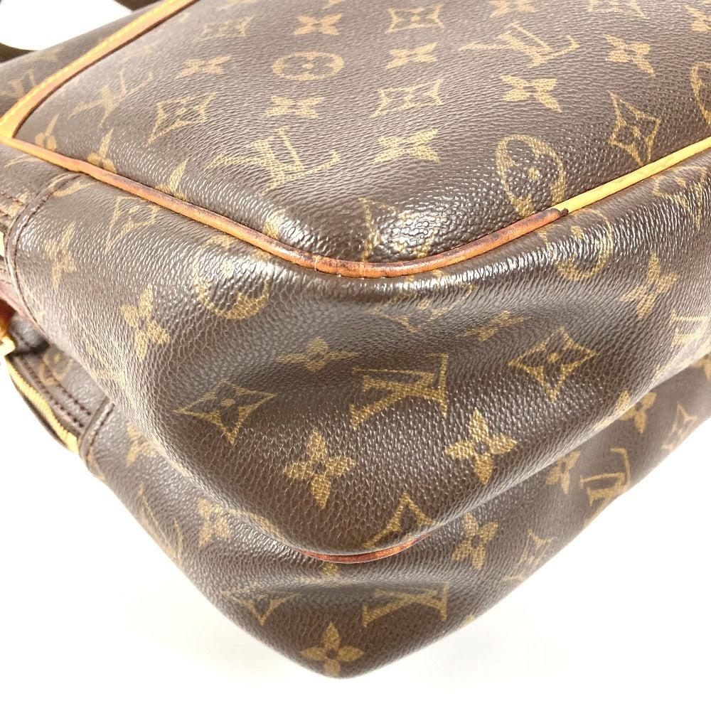 LOUIS VUITTON M45252 Monogram Reporter GM Bag, Crossbody Pochette Shoulder Bag, Monogram Canvas, Unisex, Brown