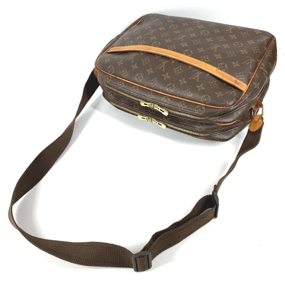 LOUIS VUITTON M45252 Monogram Reporter GM Bag, Crossbody Pochette Shoulder Bag, Monogram Canvas, Unisex, Brown