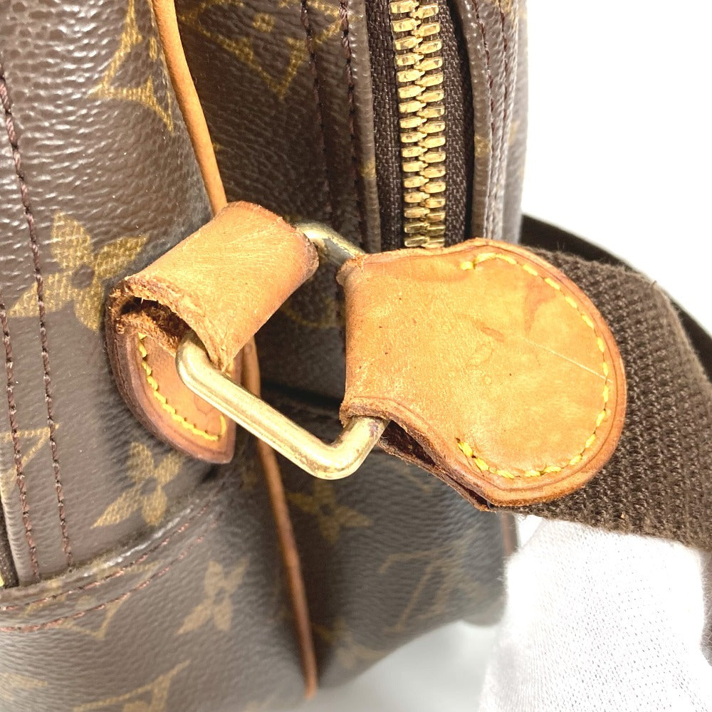 LOUIS VUITTON M45252 Monogram Reporter GM Bag, Crossbody Pochette Shoulder Bag, Monogram Canvas, Unisex, Brown
