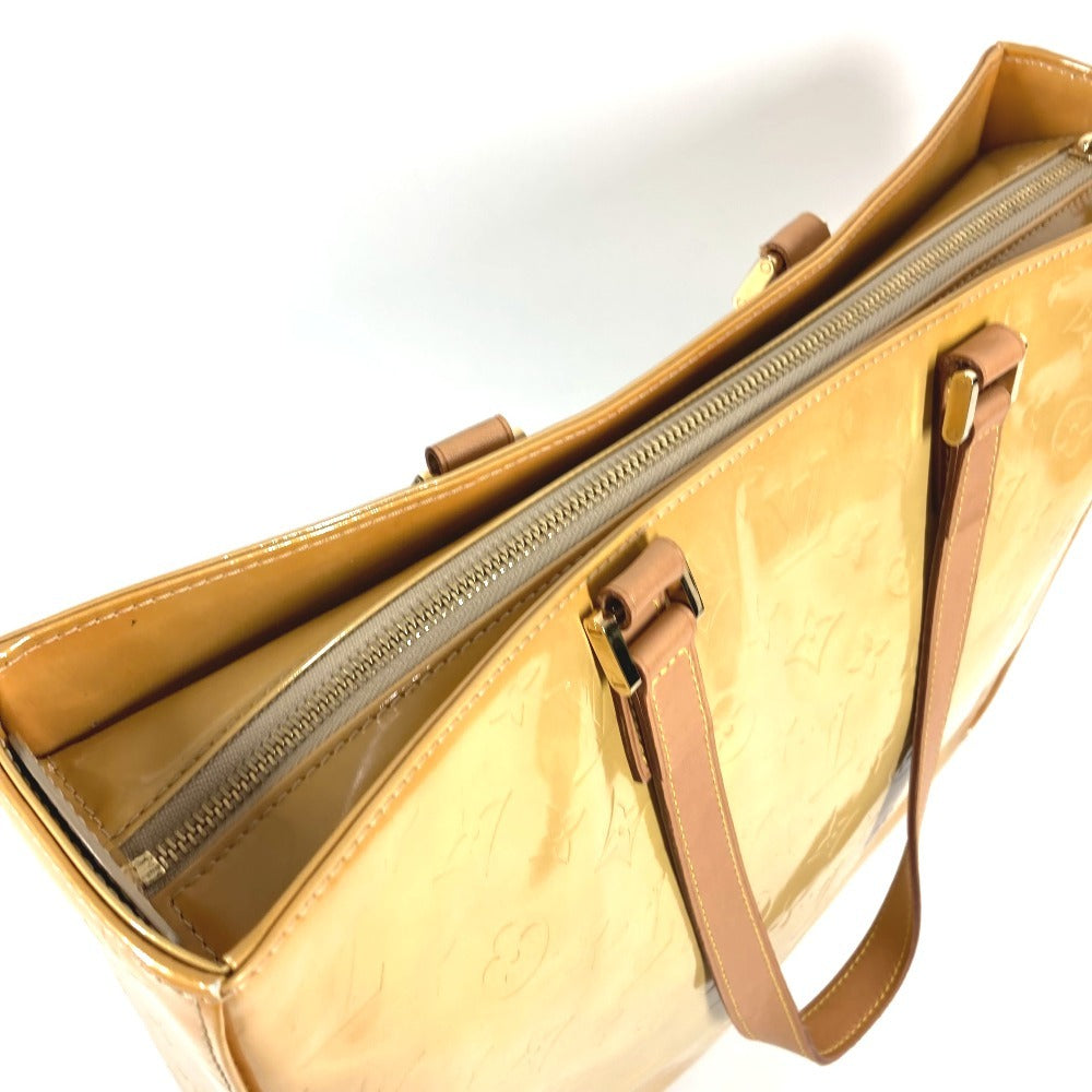 LOUIS VUITTON M91023 モノグラムヴェルニ コロンバス トートバッグ 肩掛け ショルダーバッグ モノグラムヴェルニキャンバス ユニセックス ベージュ