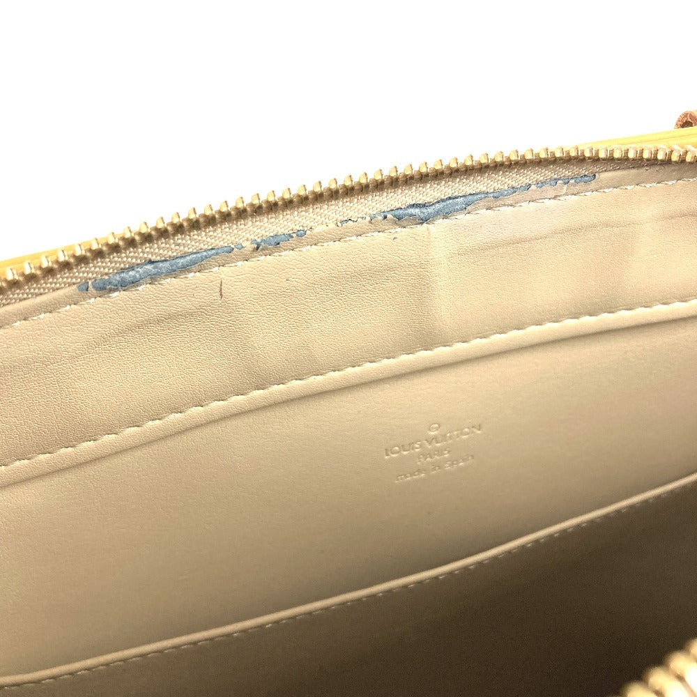 LOUIS VUITTON M91023 モノグラムヴェルニ コロンバス トートバッグ 肩掛け ショルダーバッグ モノグラムヴェルニキャンバス ユニセックス ベージュ
