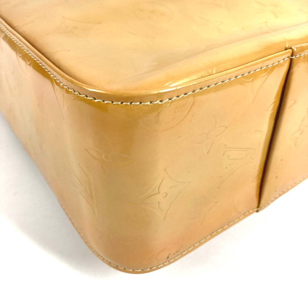 LOUIS VUITTON M91023 モノグラムヴェルニ コロンバス トートバッグ 肩掛け ショルダーバッグ モノグラムヴェルニキャンバス ユニセックス ベージュ
