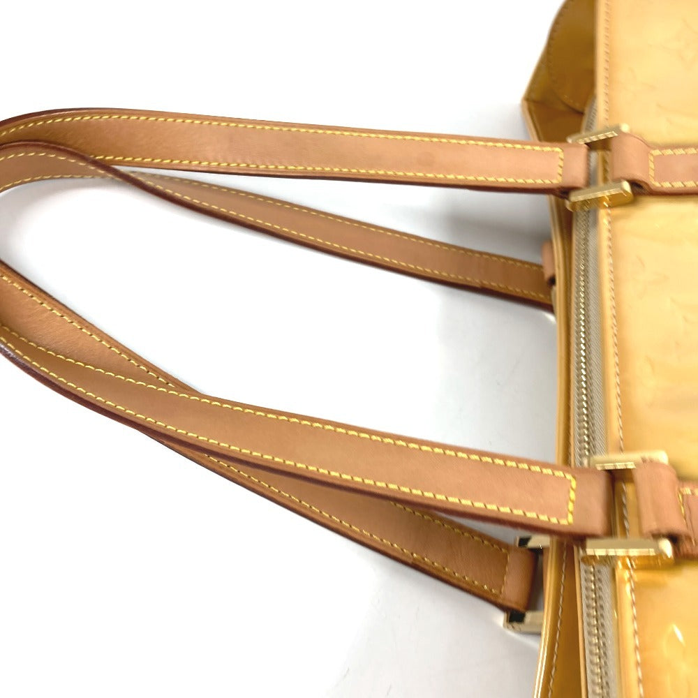 LOUIS VUITTON M91023 モノグラムヴェルニ コロンバス トートバッグ 肩掛け ショルダーバッグ モノグラムヴェルニキャンバス ユニセックス ベージュ