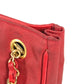 CHANEL Vintage CC Coco Mark Logo Matelasse Quilted Bag W Chain Shoulder Bag Tote Bag Shoulder Bag Leather/Coated Canvas Unisex Red
