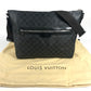 LOUIS VUITTON N41106 ダミエグラフィット ミックMM ミック MM カバン 斜め掛け ショルダーバッグ ダミエグラフィットキャンバス ユニセックス ブラック