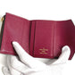 LOUIS VUITTON M62932 Monogram Portefeuille Zoé Compact Wallet 3-Fold Wallet Monogram Canvas Women's Fuchsia Brown
