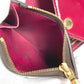 LOUIS VUITTON M62932 Monogram Portefeuille Zoé Compact Wallet 3-Fold Wallet Monogram Canvas Women's Fuchsia Brown