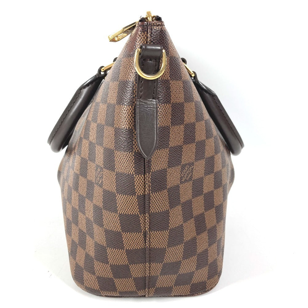 LOUIS VUITTON N41546 ダミエ シエナMM シエナ MM カバン トートバッグ ハンドバッグ ダミエキャンバス レディース エベヌ ブラウン