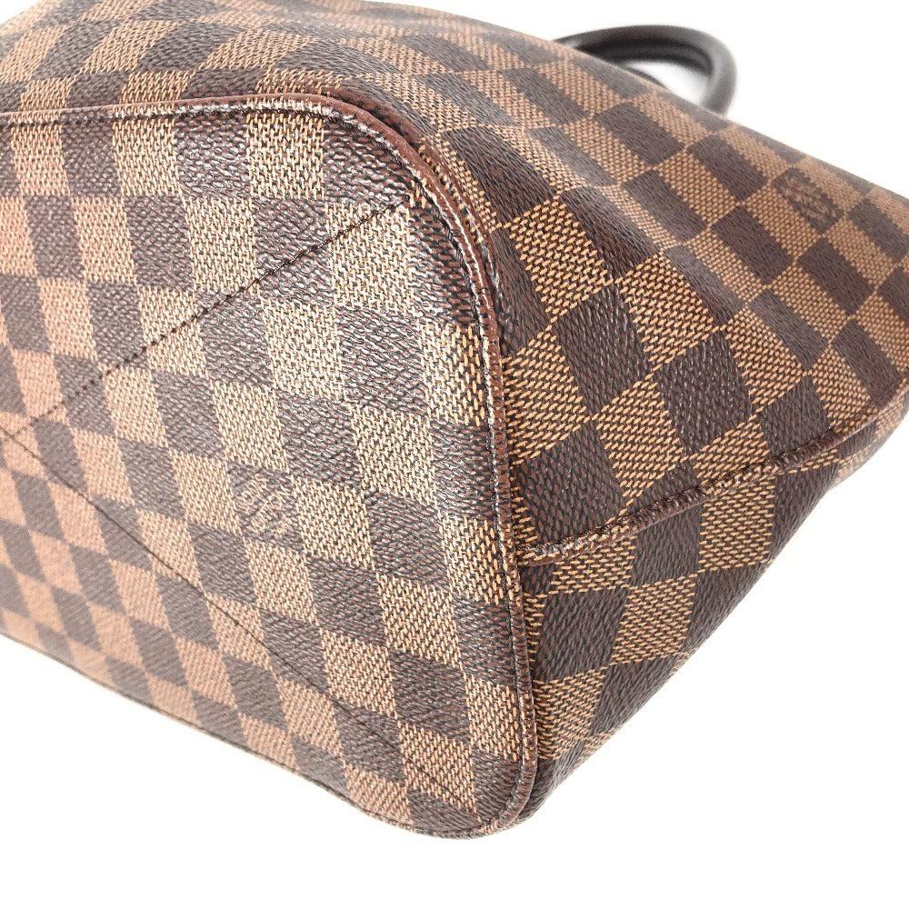 LOUIS VUITTON N41546 ダミエ シエナMM シエナ MM カバン トートバッグ ハンドバッグ ダミエキャンバス レディース エベヌ ブラウン