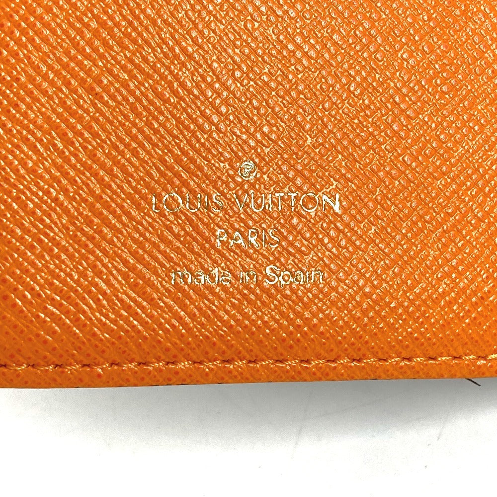 LOUIS VUITTON R21015 Monogram Agenda PM Koala Agenda PM Koala Ring Binder Stationery Diary Cover Monogram Canvas Unisex Mandarin Orange