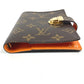 LOUIS VUITTON R21015 Monogram Agenda PM Koala Agenda PM Koala Ring Binder Stationery Diary Cover Monogram Canvas Unisex Mandarin Orange