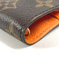 LOUIS VUITTON R21015 Monogram Agenda PM Koala Agenda PM Koala Ring Binder Stationery Diary Cover Monogram Canvas Unisex Mandarin Orange