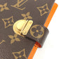 LOUIS VUITTON R21015 Monogram Agenda PM Koala Agenda PM Koala Ring Binder Stationery Diary Cover Monogram Canvas Unisex Mandarin Orange