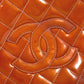 CHANEL キルティング マトラッセ CC ココマーク ロゴ カバン ハンドバッグ Wチェーン トートバッグ ショルダーバッグ エナメル レディース ピンク