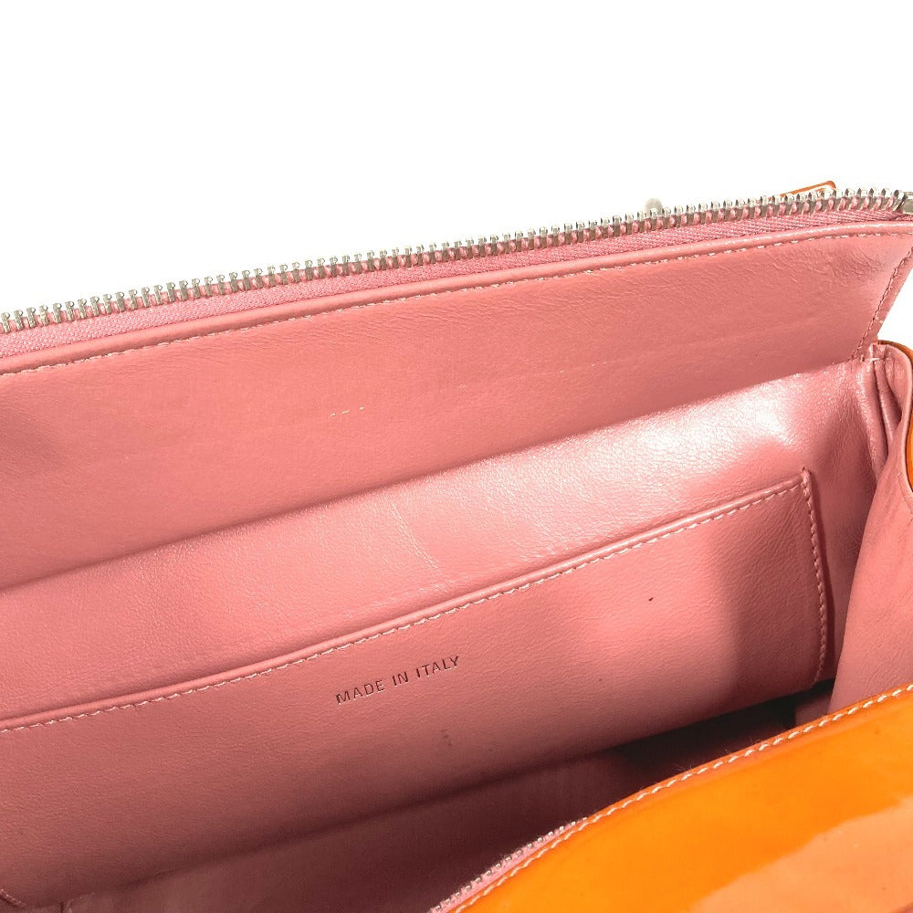 CHANEL キルティング マトラッセ CC ココマーク ロゴ カバン ハンドバッグ Wチェーン トートバッグ ショルダーバッグ エナメル レディース ピンク