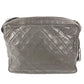 CHANEL ヴィンテージ CC ココマーク ロゴ キルティング マトラッセ カバン 斜め掛け フリンジ タッセル ココボール ショルダーバッグ レザー ユニセックス ブラウン