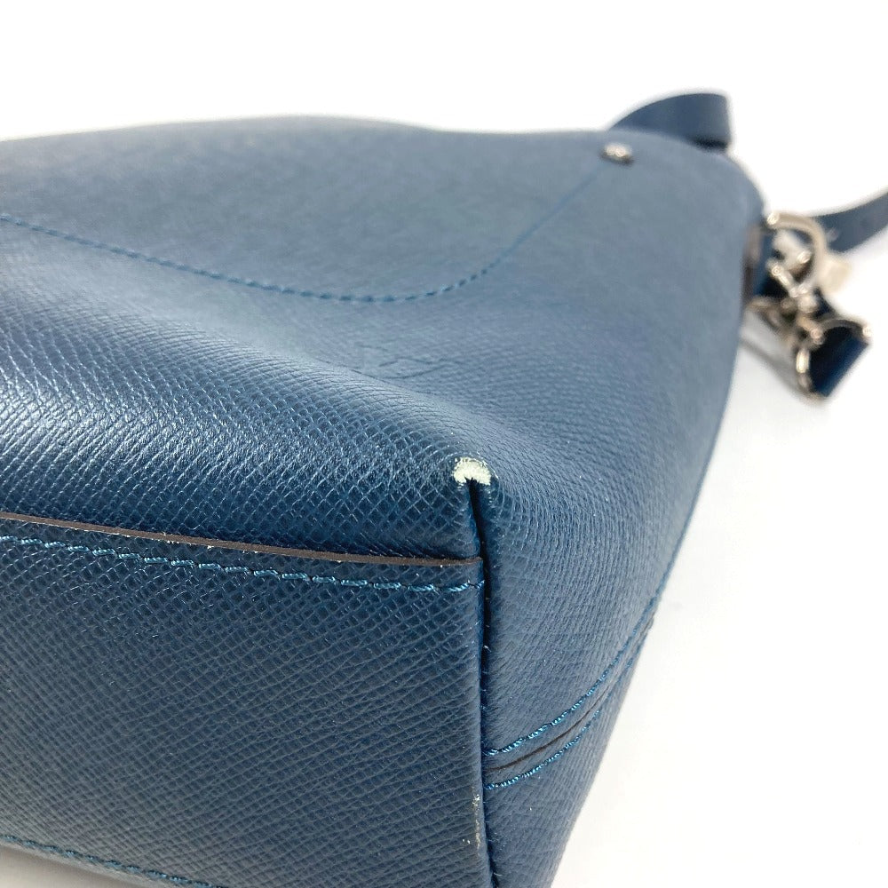 LOUIS VUITTON M30213 Taiga Grigori Vertical Bag Tote Bag 2WAY Bag Shoulder Bag Business Bag Shoulder Bag Taiga Leather Unisex Ocean Blue