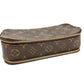 LOUIS VUITTON M47505 モノグラム トゥルースブラッシュ メイクポーチ 化粧ポーチ マルチポーチ ダブルファスナー ポーチ モノグラムキャンバス レディース ブラウン
