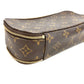LOUIS VUITTON M47505 モノグラム トゥルースブラッシュ メイクポーチ 化粧ポーチ マルチポーチ ダブルファスナー ポーチ モノグラムキャンバス レディース ブラウン