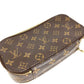 LOUIS VUITTON M47505 モノグラム トゥルースブラッシュ メイクポーチ 化粧ポーチ マルチポーチ ダブルファスナー ポーチ モノグラムキャンバス レディース ブラウン