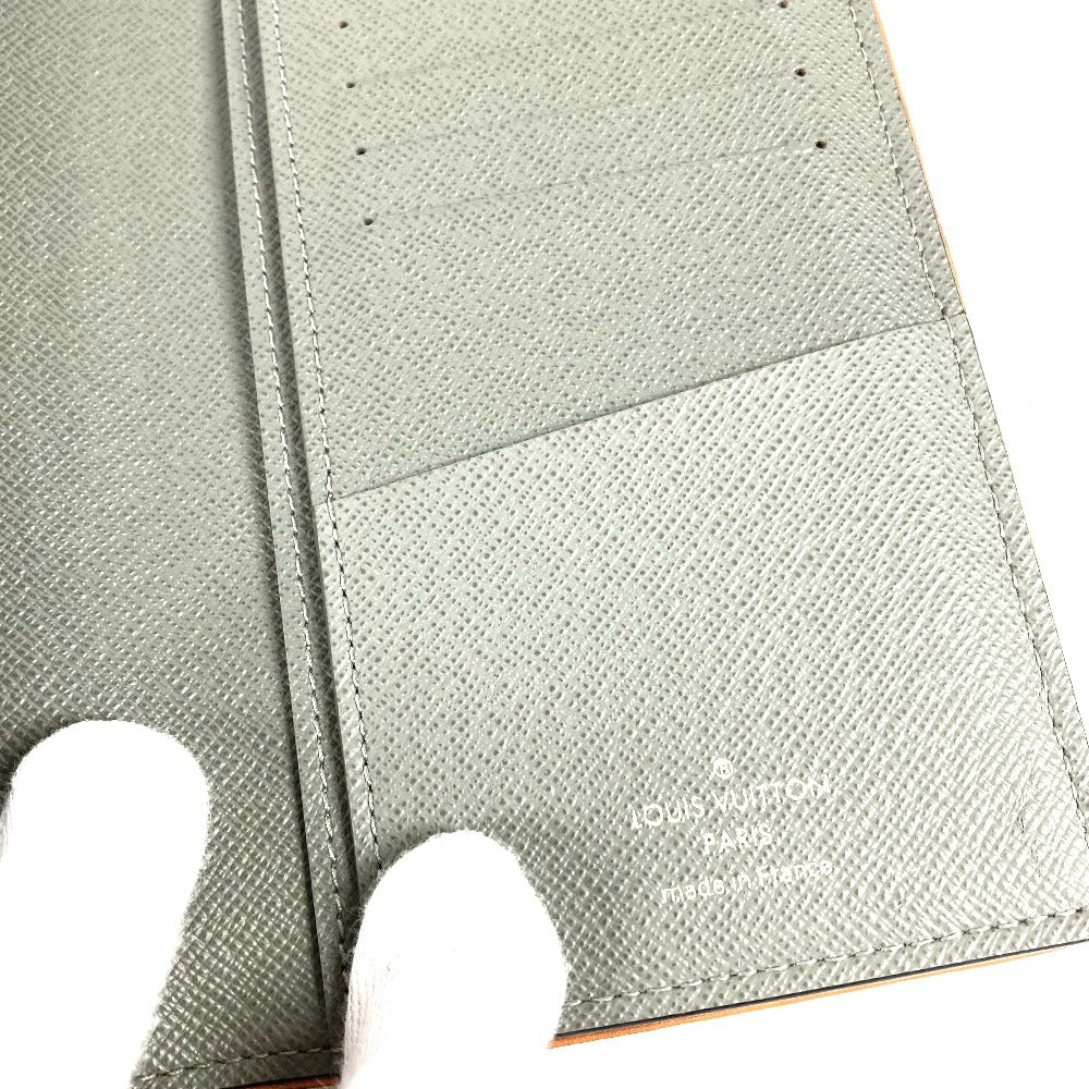 LOUIS VUITTON M63236 モノグラム チタニウム ポルトフォイユ ブラザ ロングウォレット 2つ折り 長財布 キャンバス/レザー ユニセックス グレー