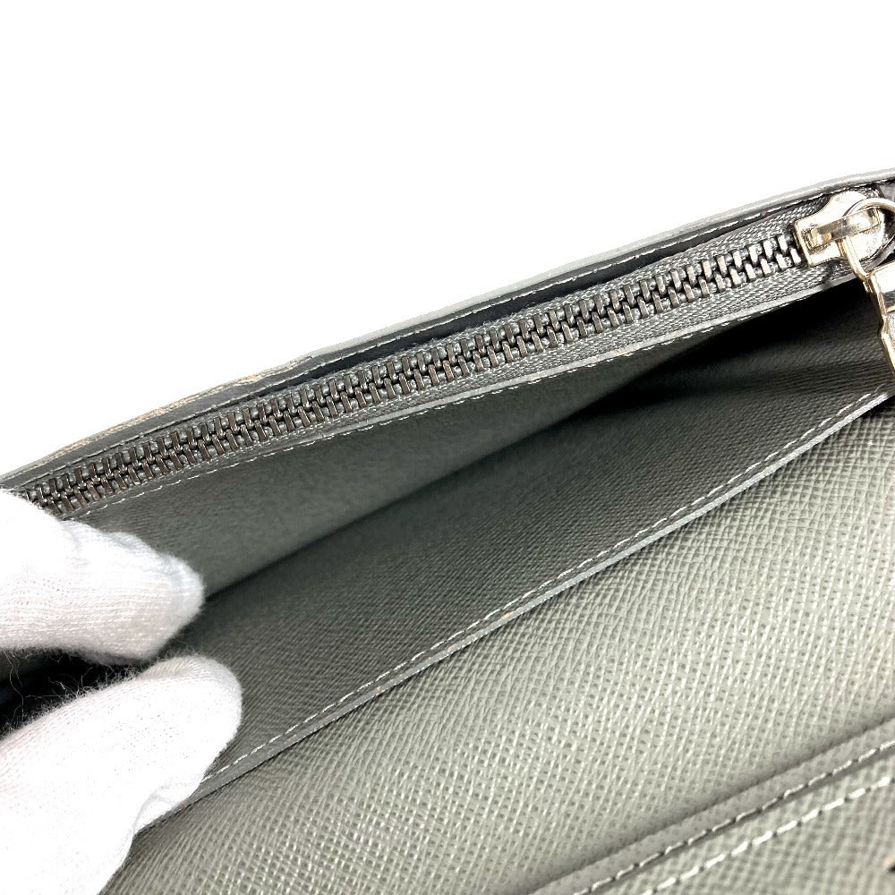 LOUIS VUITTON M63236 モノグラム チタニウム ポルトフォイユ ブラザ ロングウォレット 2つ折り 長財布 キャンバス/レザー ユニセックス グレー