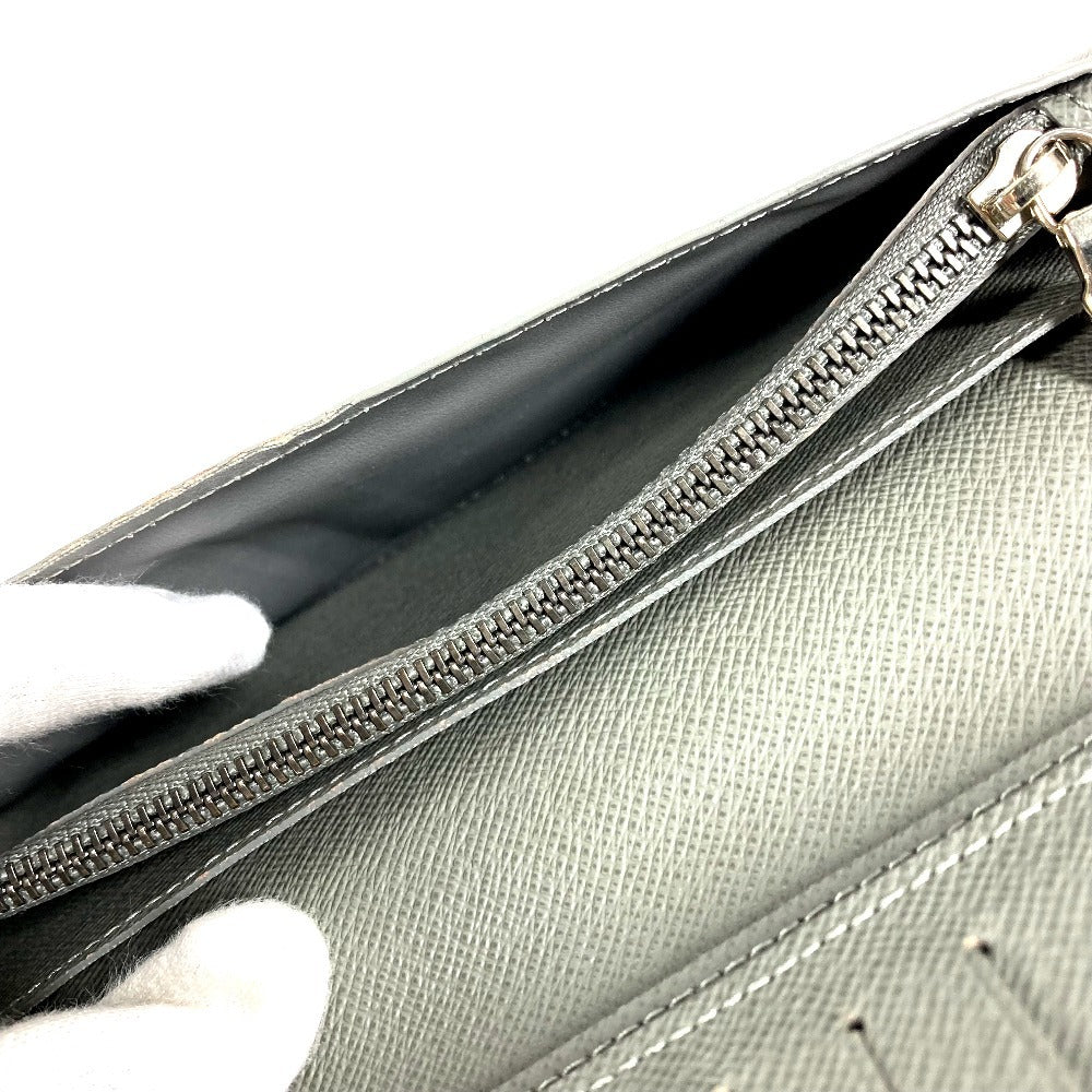 LOUIS VUITTON M63236 モノグラム チタニウム ポルトフォイユ ブラザ ロングウォレット 2つ折り 長財布 キャンバス/レザー ユニセックス グレー