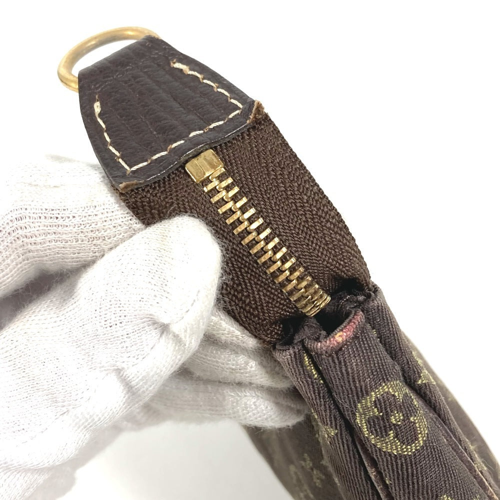 LOUIS VUITTON M95226 Monogram Mini Bucket PM Pouch Only, Multi-Purpose Pouch, Makeup Pouch, Cosmetic Pouch, Pouch, Monogram Mini Canvas, Unisex, Brown
