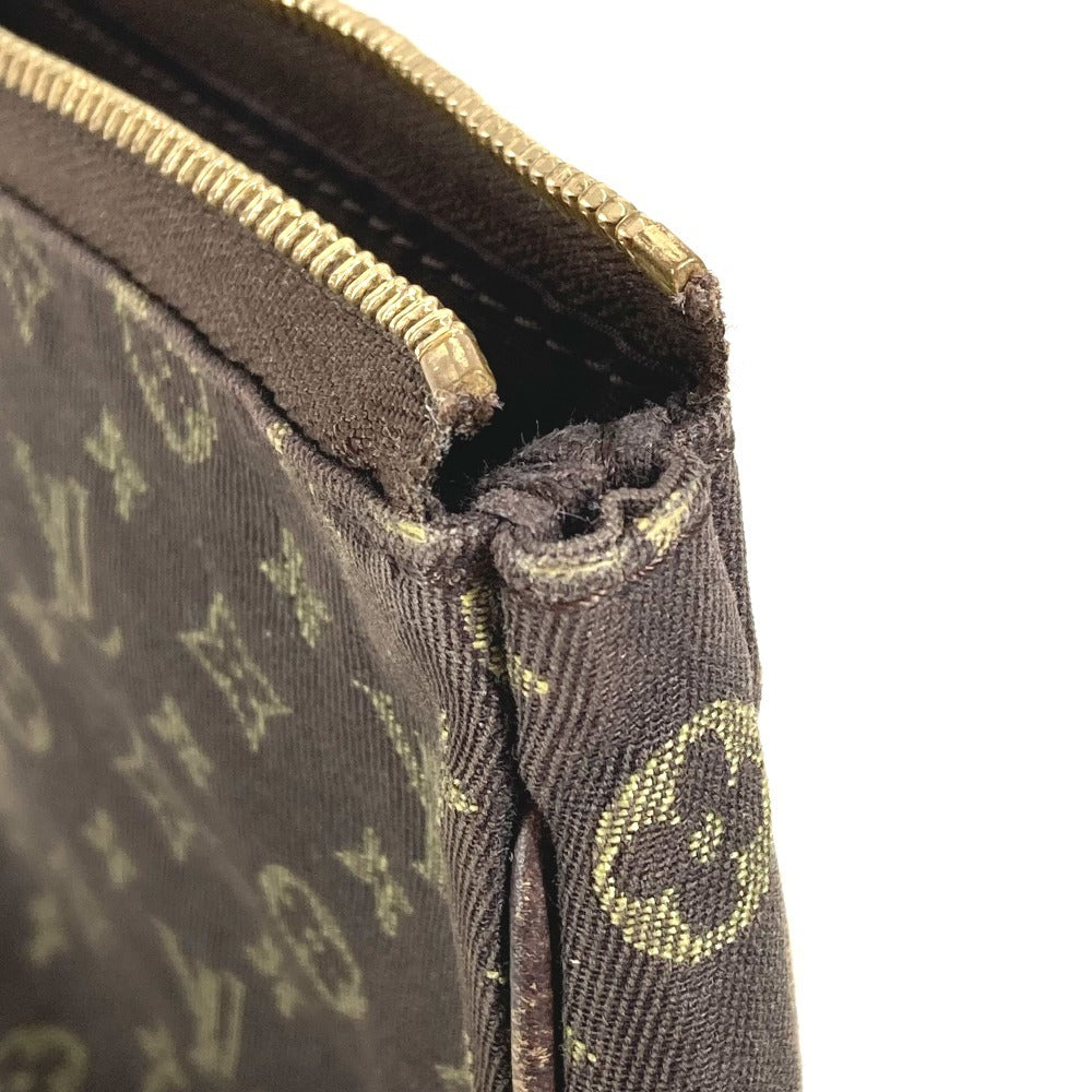LOUIS VUITTON M95226 Monogram Mini Bucket PM Pouch Only, Multi-Purpose Pouch, Makeup Pouch, Cosmetic Pouch, Pouch, Monogram Mini Canvas, Unisex, Brown