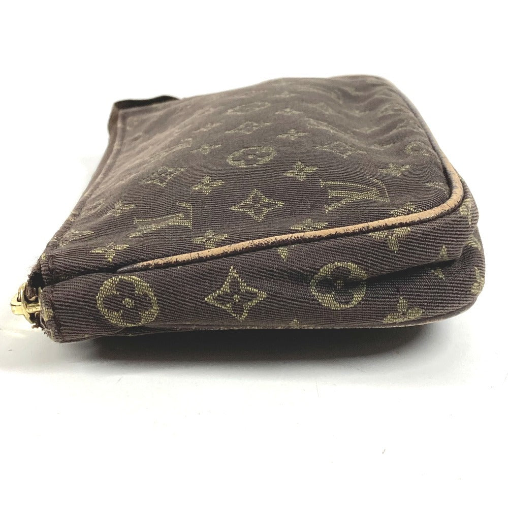 LOUIS VUITTON M95226 Monogram Mini Bucket PM Pouch Only, Multi-Purpose Pouch, Makeup Pouch, Cosmetic Pouch, Pouch, Monogram Mini Canvas, Unisex, Brown