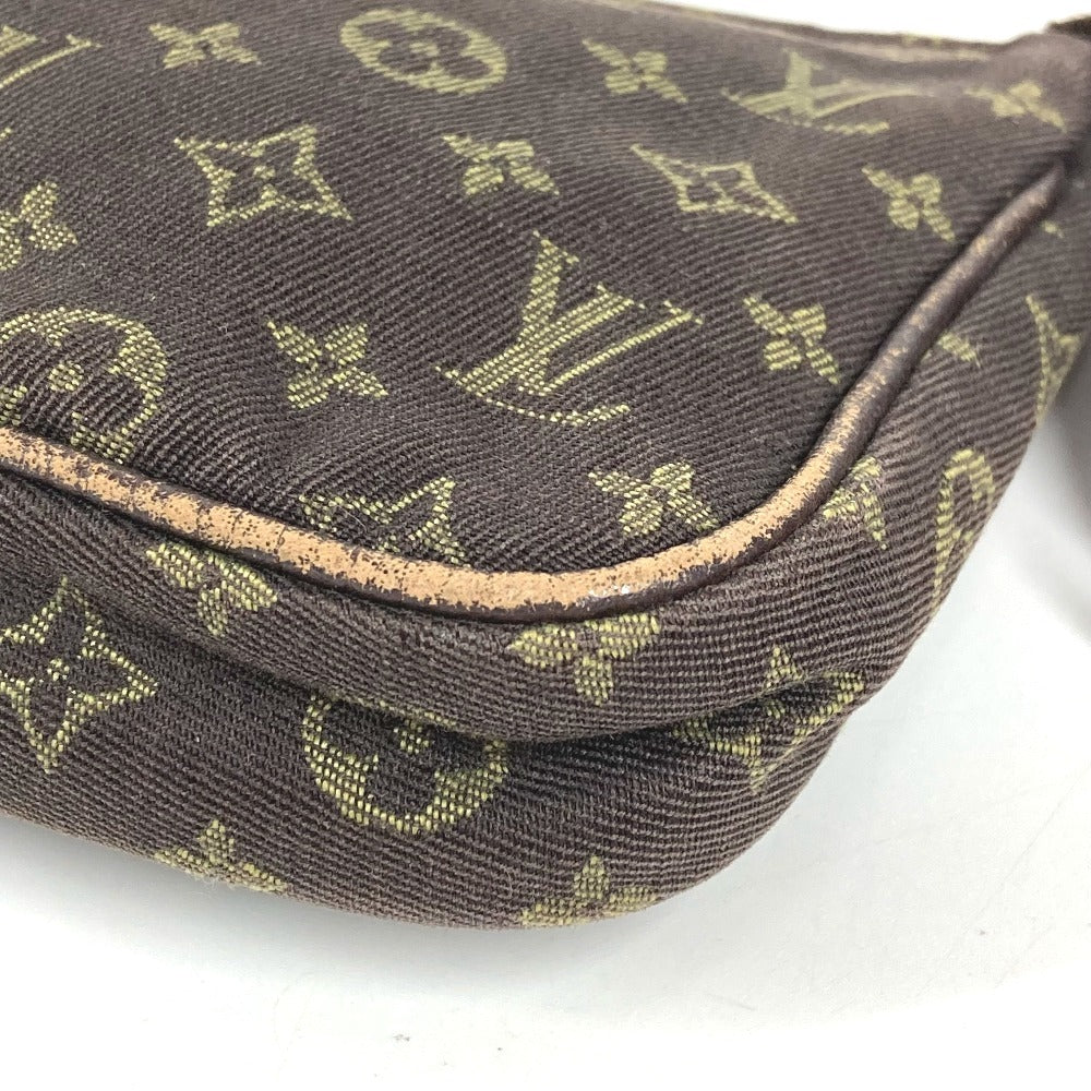 LOUIS VUITTON M95226 Monogram Mini Bucket PM Pouch Only, Multi-Purpose Pouch, Makeup Pouch, Cosmetic Pouch, Pouch, Monogram Mini Canvas, Unisex, Brown