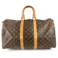 LOUIS VUITTON M41428 Monogram Keepall 45 Keepall 45 Deauville Old Model Bag Handbag Travel Bag Boston Bag Monogram Canvas Unisex Brown