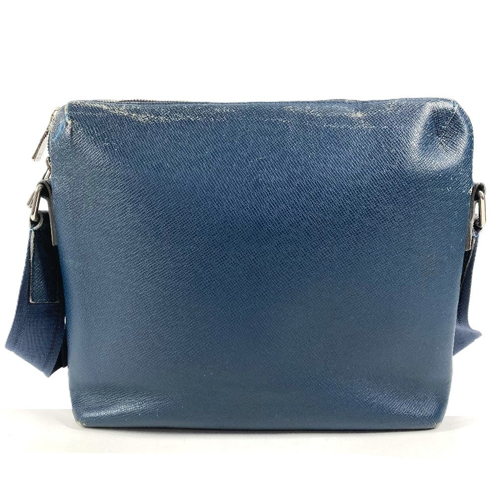 LOUIS VUITTON M30236 Taiga Grigori Bag Crossbody Shoulder Bag Taiga Leather Unisex Ocean Blue