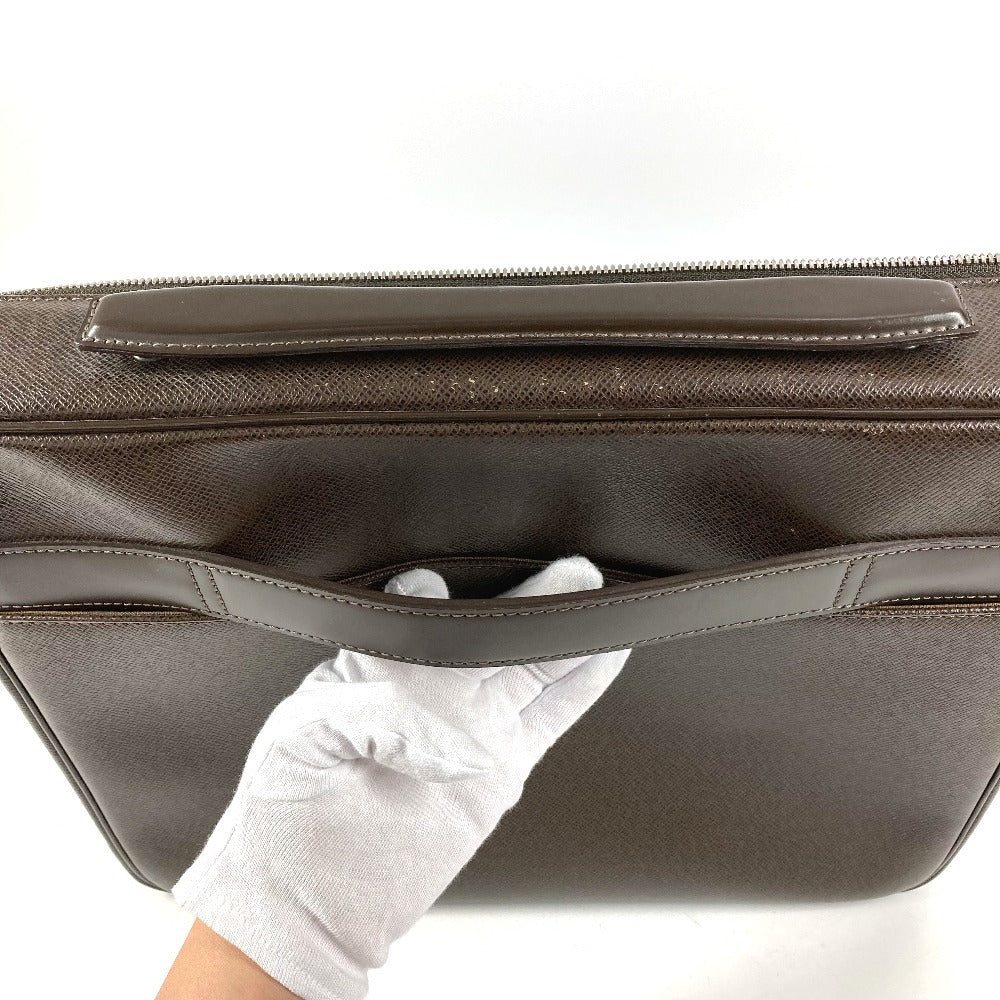 LOUIS VUITTON M30838 Taiga Porte Documents Odessa Tote Bag Briefcase Handbag Business Bag Taiga Leather Unisex Grizzli Brown