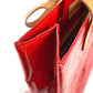 LOUIS VUITTON M91086 Monogram Vernis Reade MM Tote Bag Shoulder Bag Monogram Vernis Canvas Women's Rouge Red