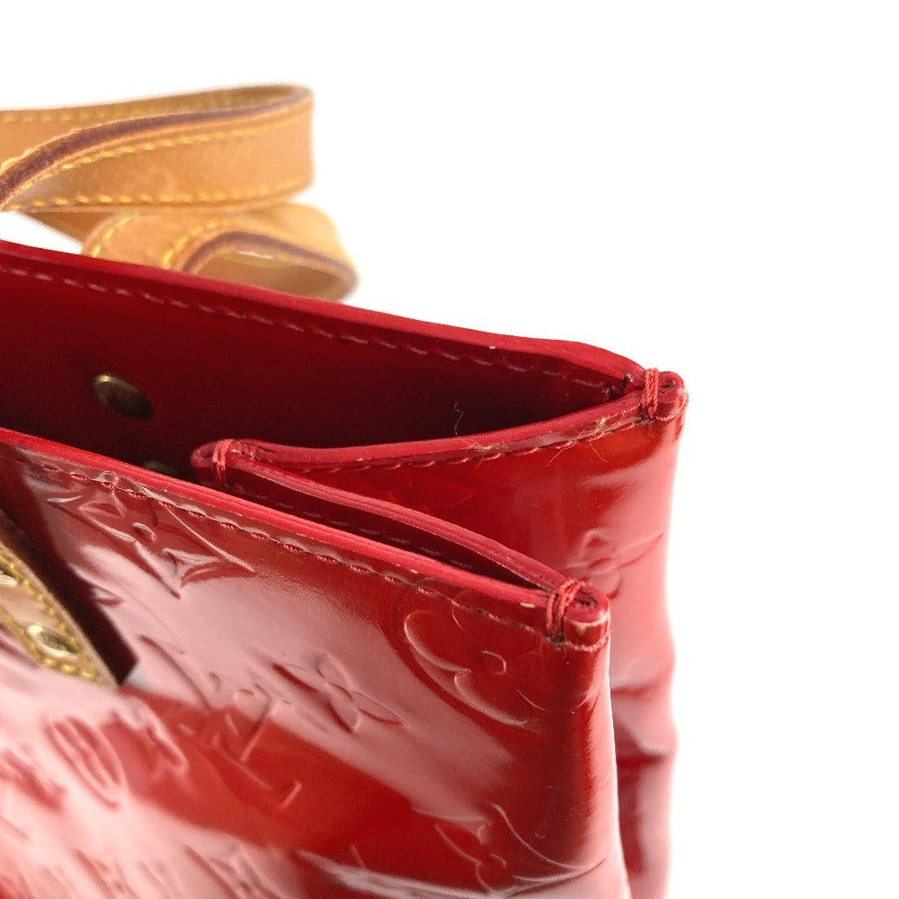 LOUIS VUITTON M91086 Monogram Vernis Reade MM Tote Bag Shoulder Bag Monogram Vernis Canvas Women's Rouge Red