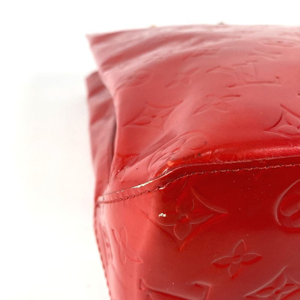 LOUIS VUITTON M91086 Monogram Vernis Reade MM Tote Bag Shoulder Bag Monogram Vernis Canvas Women's Rouge Red