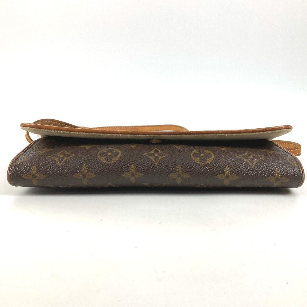 LOUIS VUITTON M51852 モノグラム ポシェットツインGM ポシェットツイン GM カバン 2WAY クラッチバッグ ポシェット ミニバッグ ショルダーバッグ モノグラムキャンバス ユニセックス ブラウン