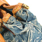 LOUIS VUITTON M95020 Monogram Denim Pleaty Bag Mini Bag Handbag Monogram Denim Women's Blue