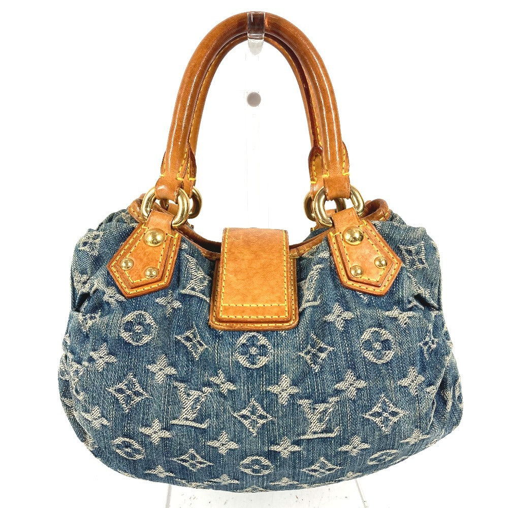 LOUIS VUITTON M95020 Monogram Denim Pleaty Bag Mini Bag Handbag Monogram Denim Women's Blue